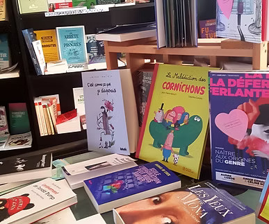 photo de livres au maquis